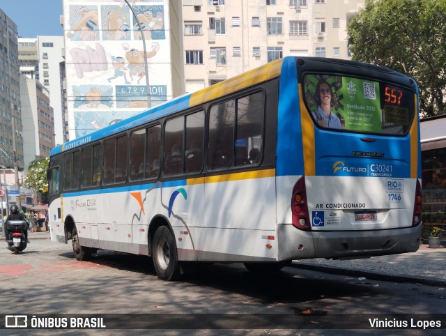 Transportes Futuro C30241 na cidade de Rio de Janeiro, Rio de Janeiro, Brasil, por Vinicius Lopes. Número da foto: #12852968.