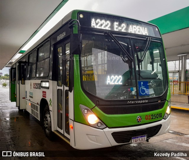 Via Verde Transportes Coletivos 0525018 na cidade de Manaus, Amazonas, Brasil, por Kezedy Padilha. Número da foto: #12852728.
