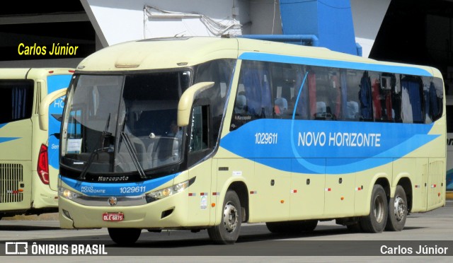 Viação Novo Horizonte 1029611 na cidade de Goiânia, Goiás, Brasil, por Carlos Júnior. Número da foto: #12852986.