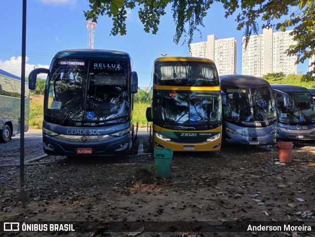 Empresa Gontijo de Transportes 23020 na cidade de Salvador, Bahia, Brasil, por Anderson Moreira. Número da foto: #12851855.