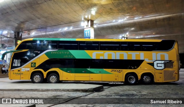 Empresa Gontijo de Transportes 25020 na cidade de Uberlândia, Minas Gerais, Brasil, por Samuel Ribeiro. Número da foto: #12851300.