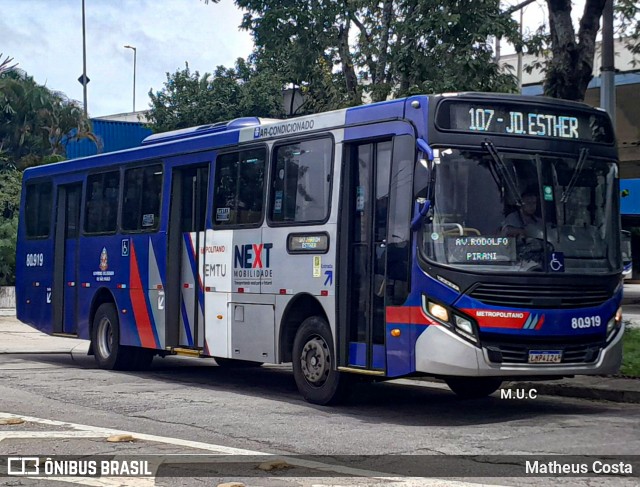 Next Mobilidade - ABC Sistema de Transporte 80.919 na cidade de Santo André, São Paulo, Brasil, por Matheus Costa. Número da foto: #12851110.