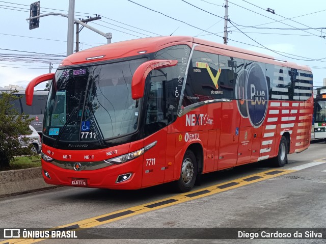 Next Mobilidade - ABC Sistema de Transporte 7711 na cidade de São Bernardo do Campo, São Paulo, Brasil, por Diego Cardoso da Silva. Número da foto: #12851999.