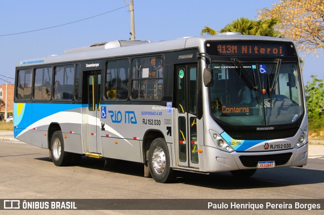 Rio Ita RJ 152.030 na cidade de Niterói, Rio de Janeiro, Brasil, por Paulo Henrique Pereira Borges. Número da foto: #12852925.