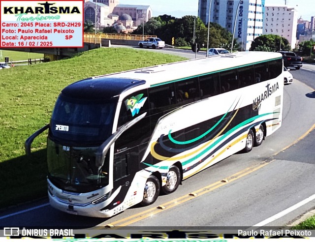 Kharisma Turismo 2045 na cidade de Aparecida, São Paulo, Brasil, por Paulo Rafael Peixoto. Número da foto: #12851091.