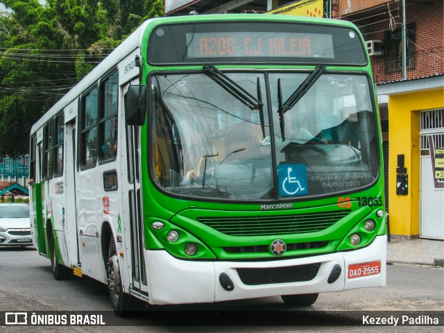 Via Verde Transportes Coletivos 0513055 na cidade de Manaus, Amazonas, Brasil, por Kezedy Padilha. Número da foto: #12852944.