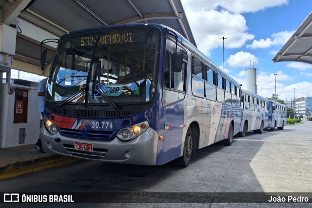 Empresa de Ônibus Vila Galvão 30.774 na cidade de Guarulhos, São Paulo, Brasil, por João Pedro. Número da foto: #12852261.