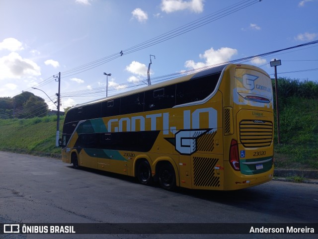 Empresa Gontijo de Transportes 23020 na cidade de Salvador, Bahia, Brasil, por Anderson Moreira. Número da foto: #12851865.