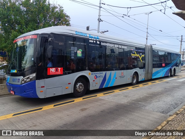 Next Mobilidade - ABC Sistema de Transporte 8317 na cidade de São Bernardo do Campo, São Paulo, Brasil, por Diego Cardoso da Silva. Número da foto: #12851987.