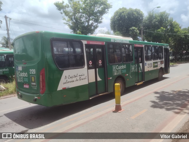 Rápido Cuiabá Transporte Urbano 2120 na cidade de Cuiabá, Mato Grosso, Brasil, por Vitor Gabriel. Número da foto: #12853682.