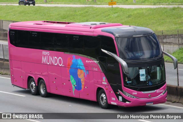 Novo Mundo Turismo 2900 na cidade de Resende, Rio de Janeiro, Brasil, por Paulo Henrique Pereira Borges. Número da foto: #12852800.