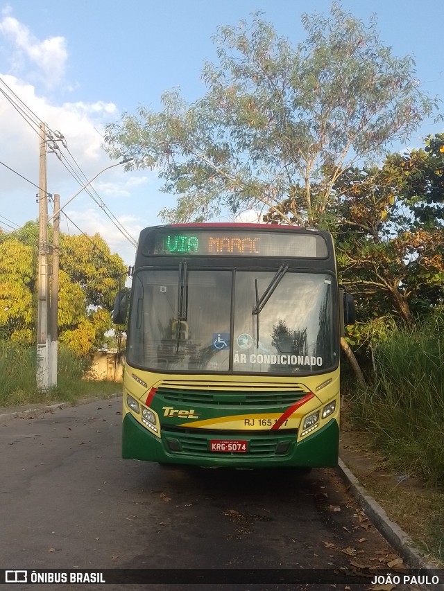 TREL - Transturismo Rei RJ 165.157 na cidade de Duque de Caxias, Rio de Janeiro, Brasil, por JOÃO PAULO. Número da foto: #12850842.