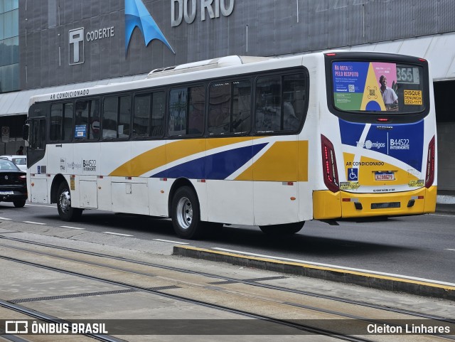 Auto Viação Três Amigos B44522 na cidade de Rio de Janeiro, Rio de Janeiro, Brasil, por Cleiton Linhares. Número da foto: #12852417.