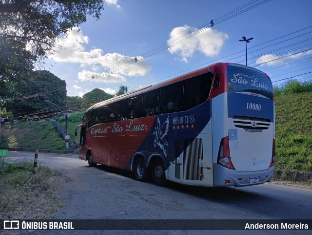 Expresso São Luiz 10080 na cidade de Salvador, Bahia, Brasil, por Anderson Moreira. Número da foto: #12853987.
