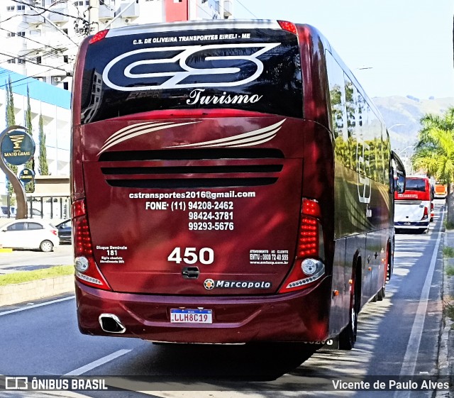 CS Turismo 450 na cidade de Aparecida, São Paulo, Brasil, por Vicente de Paulo Alves. Número da foto: #12852899.