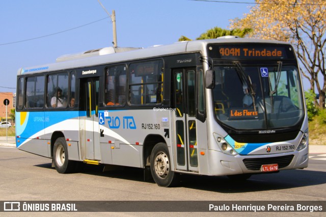 Rio Ita RJ 152.160 na cidade de Niterói, Rio de Janeiro, Brasil, por Paulo Henrique Pereira Borges. Número da foto: #12852940.