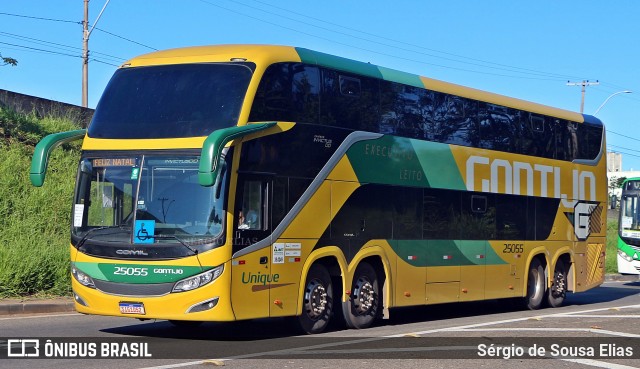 Empresa Gontijo de Transportes 25055 na cidade de Campinas, São Paulo, Brasil, por Sérgio de Sousa Elias. Número da foto: #12852514.