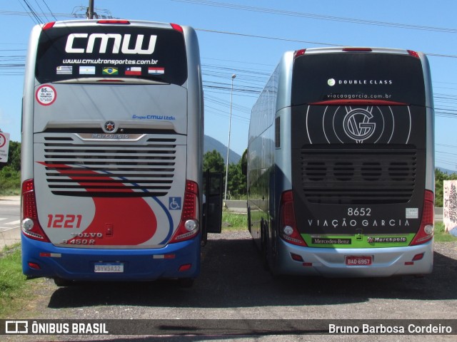 Viação Garcia 8652 na cidade de Florianópolis, Santa Catarina, Brasil, por Bruno Barbosa Cordeiro. Número da foto: #12853085.