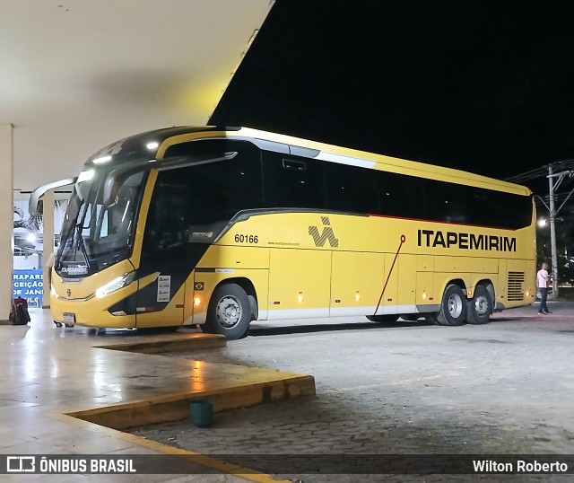 Viação Nova Itapemirim 60166 na cidade de Governador Valadares, Minas Gerais, Brasil, por Wilton Roberto. Número da foto: #12851957.