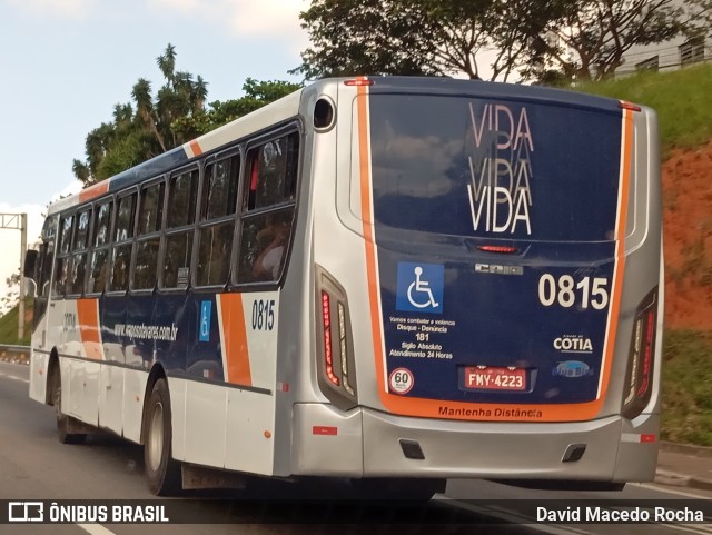 Viação Raposo Tavares Cotia 0815 na cidade de Cotia, São Paulo, Brasil, por David Macedo Rocha. Número da foto: #12853054.