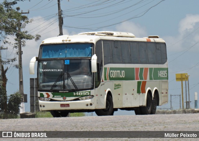 Empresa Gontijo de Transportes 14895 na cidade de Rio Largo, Alagoas, Brasil, por Müller Peixoto. Número da foto: #12852134.