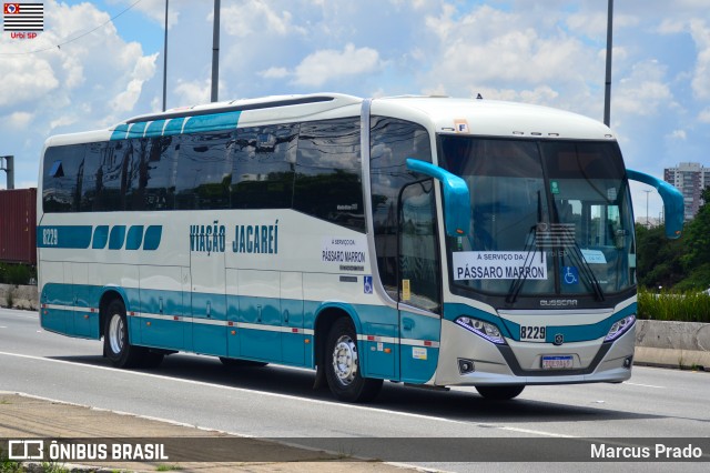 Viação Jacareí 8229 na cidade de São Paulo, São Paulo, Brasil, por Marcus Prado. Número da foto: #12852080.