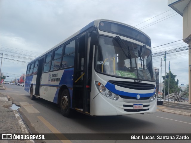 Transvida Transporte Coletivo 2036 na cidade de Ji-Paraná, Rondônia, Brasil, por Gian Lucas  Santana Zardo. Número da foto: #12851356.