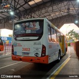 Viação Piracicabana Praia Grande 3802 na cidade de Praia Grande, São Paulo, Brasil, por Lucas Nik. Número da foto: #:id.