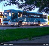 Viação Nossa Senhora Conquistadora 525 na cidade de Pelotas, Rio Grande do Sul, Brasil, por Reis Fotos. Número da foto: #:id.