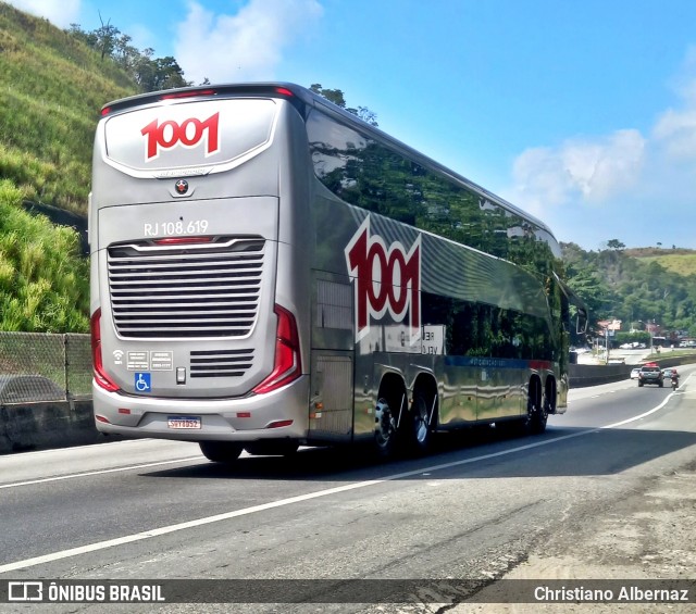 Auto Viação 1001 RJ 108.619 na cidade de Rio Bonito, Rio de Janeiro, Brasil, por Christiano Albernaz. Número da foto: #12897373.