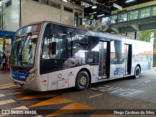 Sambaíba Transportes Urbanos 2 1439 na cidade de São Paulo, São Paulo, Brasil, por Diego Cardoso da Silva. Número da foto: #12897916.