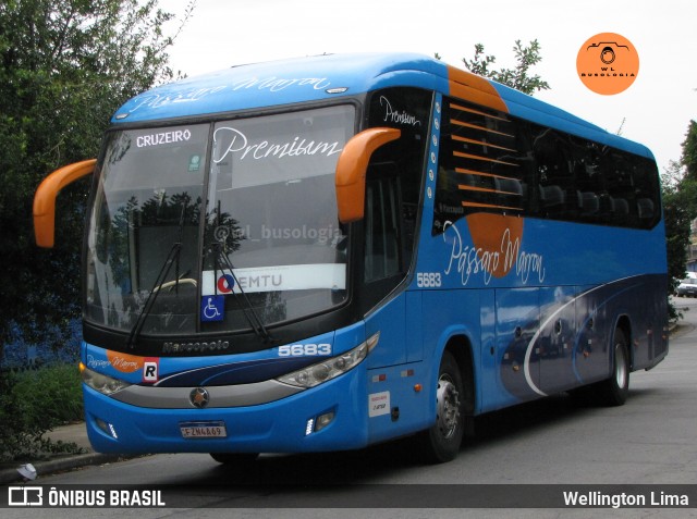 Empresa de Ônibus Pássaro Marron 5683 na cidade de São Paulo, São Paulo, Brasil, por Wellington Lima. Número da foto: #12898501.