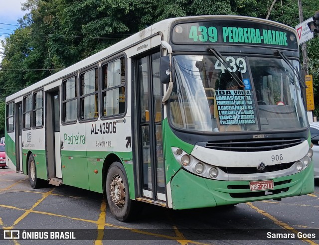 Auto Viação Monte Cristo AL-43906 na cidade de Belém, Pará, Brasil, por Samara Goes. Número da foto: #12897552.