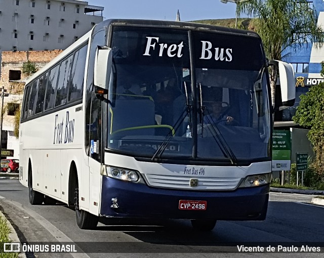 Fret Bus 496 na cidade de Aparecida, São Paulo, Brasil, por Vicente de Paulo Alves. Número da foto: #12898598.