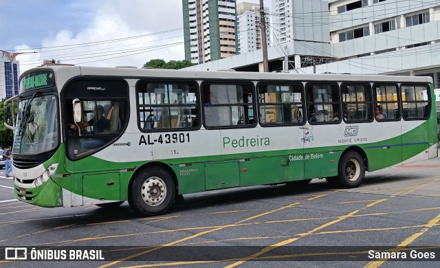 Auto Viação Monte Cristo AL-43901 na cidade de Belém, Pará, Brasil, por Samara Goes. Número da foto: #12897553.