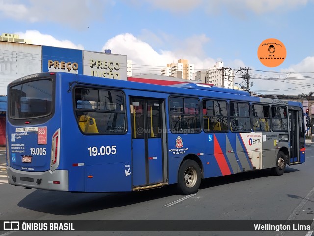 Transportes Capellini 19.005 na cidade de Americana, São Paulo, Brasil, por Wellington Lima. Número da foto: #12896662.