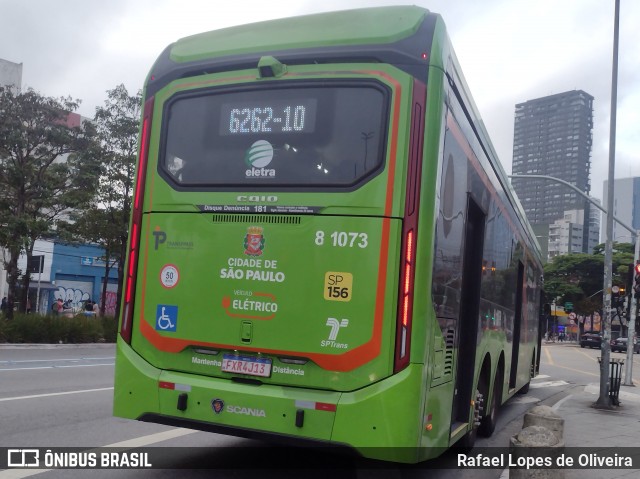 TRANSPPASS - Transporte de Passageiros 8 1073 na cidade de São Paulo, São Paulo, Brasil, por Rafael Lopes de Oliveira. Número da foto: #12897309.