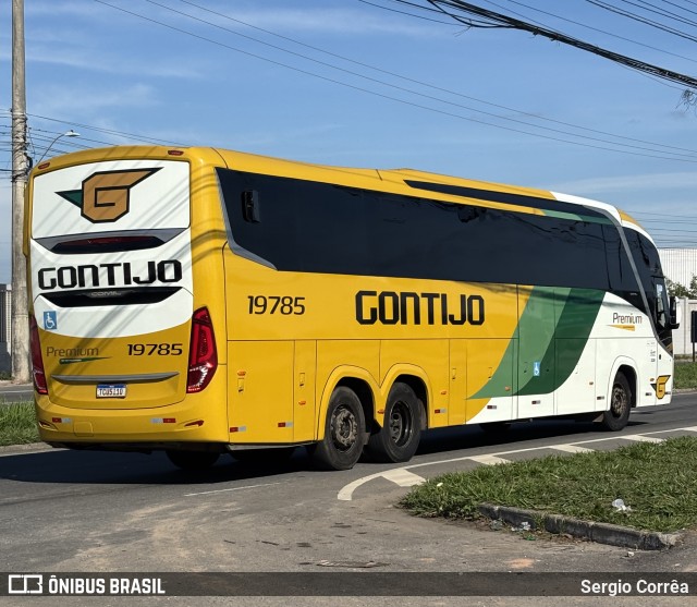 Empresa Gontijo de Transportes 19785 na cidade de Vila Velha, Espírito Santo, Brasil, por Sergio Corrêa. Número da foto: #12896911.