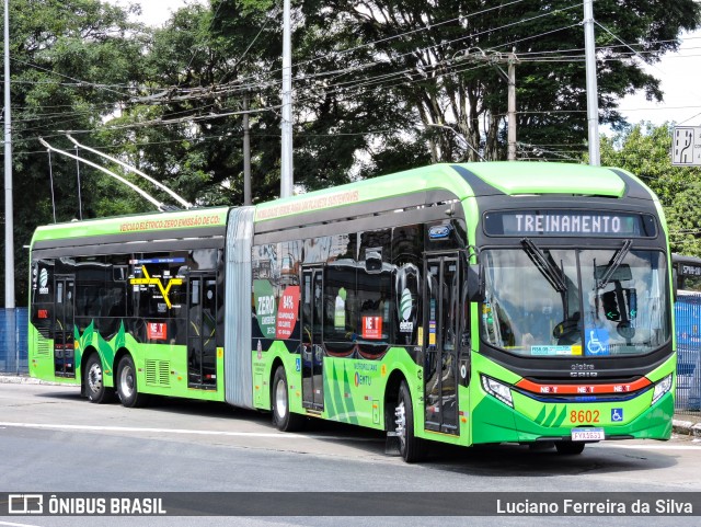 Next Mobilidade - ABC Sistema de Transporte 8602 na cidade de São Paulo, São Paulo, Brasil, por Luciano Ferreira da Silva. Número da foto: #12897670.