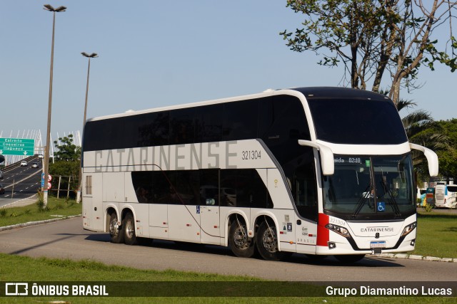 Auto Viação Catarinense 321304 na cidade de Santa Catarina, Brasil, por Grupo Diamantino Lucas. Número da foto: #12896641.
