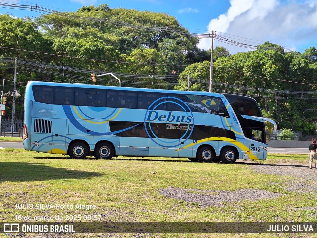 Debus Turismo 2015 na cidade de Porto Alegre, Rio Grande do Sul, Brasil, por JULIO SILVA. Número da foto: #12896638.