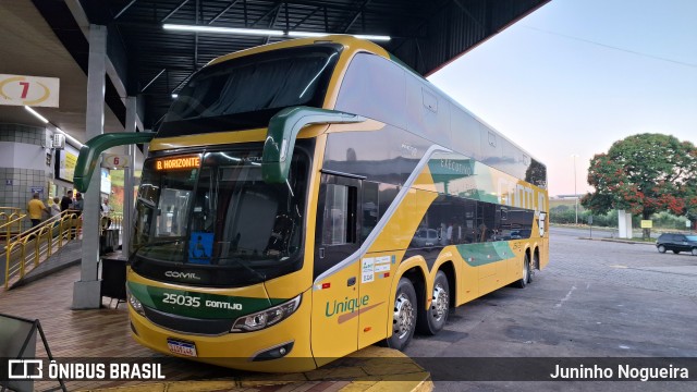 Empresa Gontijo de Transportes 25035 na cidade de João Monlevade, Minas Gerais, Brasil, por Juninho Nogueira. Número da foto: #12897525.