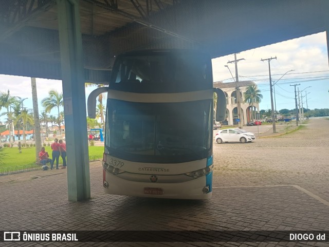 Auto Viação Catarinense 3379 na cidade de Paranaguá, Paraná, Brasil, por DIOGO dd. Número da foto: #12897496.