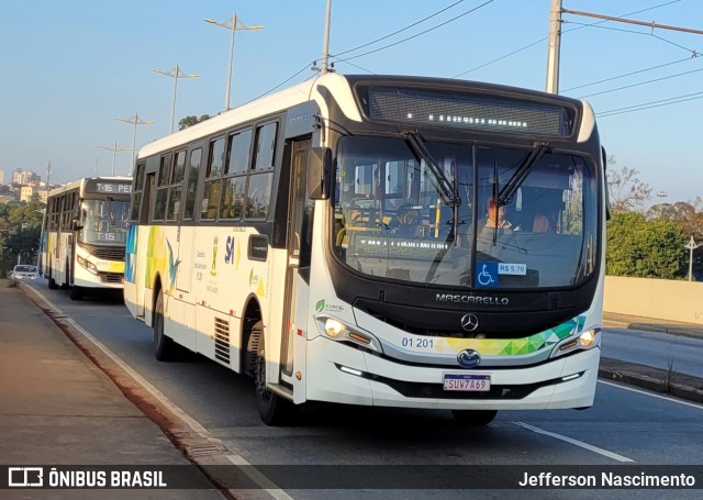 Viação Curuçá 01 201 na cidade de Santo André, São Paulo, Brasil, por Jefferson Nascimento. Número da foto: #12896494.