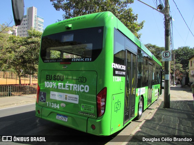 Coletivos São Lucas 11384 na cidade de Belo Horizonte, Minas Gerais, Brasil, por Douglas Célio Brandao. Número da foto: #12897746.