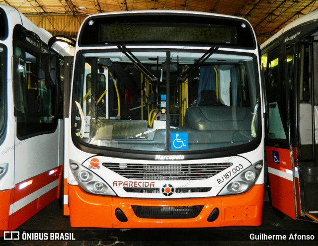 VINSAL - Viação Nossa Senhora Aparecida RJ 187.003 na cidade de Barra do Piraí, Rio de Janeiro, Brasil, por Guilherme Afonso. Número da foto: #12896961.
