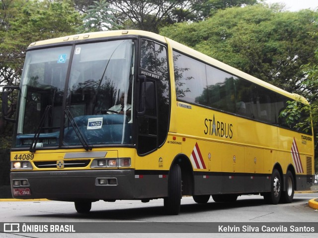 Viação Itapemirim 44089 na cidade de São Paulo, São Paulo, Brasil, por Kelvin Silva Caovila Santos. Número da foto: #12898529.