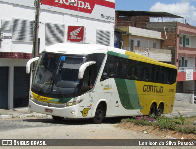 Empresa Gontijo de Transportes 18510 na cidade de Caruaru, Pernambuco, Brasil, por Lenilson da Silva Pessoa. Número da foto: #12897993.