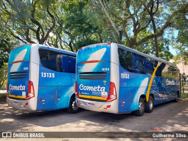 Viação Cometa 13135 na cidade de São Paulo, São Paulo, Brasil, por Guilherme Silva. Número da foto: #12898485.