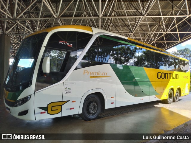 Empresa Gontijo de Transportes 19820 na cidade de Patos de Minas, Minas Gerais, Brasil, por Luis Guilherme Costa. Número da foto: #12897061.